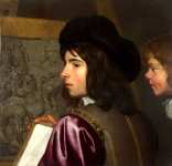 Jacob van Oost the Elder - Two Boys before an Easel